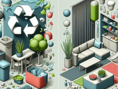 Daur Ulang Bahan Plastik Menjadi Perabot Rumah Tangga