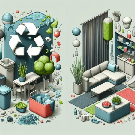 Daur Ulang Bahan Plastik Menjadi Perabot Rumah Tangga