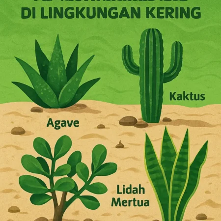 Tanaman Hias yang Tumbuh dengan Baik di Lingkungan Kering