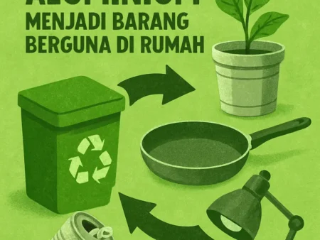 Daur Ulang Aluminium Menjadi Barang Berguna di Rumah