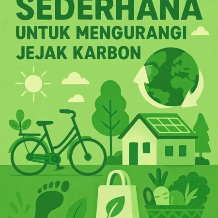 Gaya Hidup Sederhana untuk Mengurangi Jejak Karbon