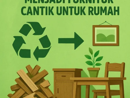 Daur Ulang Sisa Kayu Menjadi Furnitur Cantik untuk Rumah